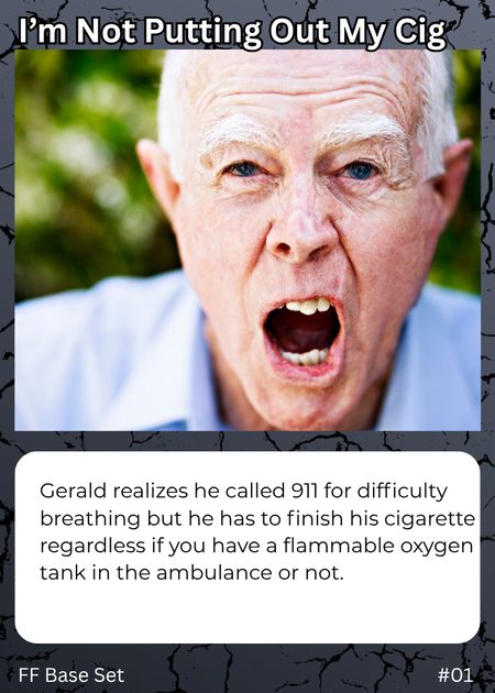 Frequent Flyers trading card #001